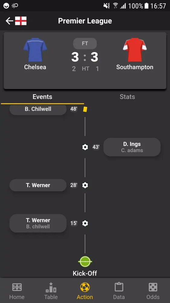 4-4-2 Football سکرین شاٹس