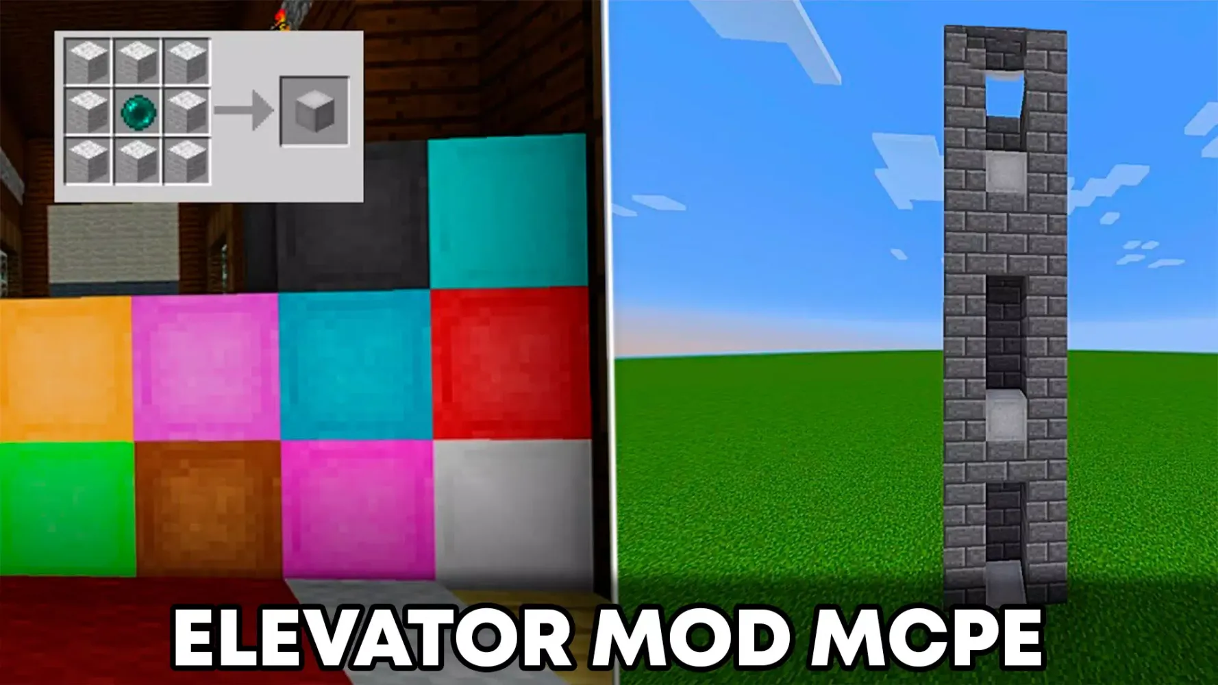 Elevator Mod MCPE Ekran Görüntüleri
