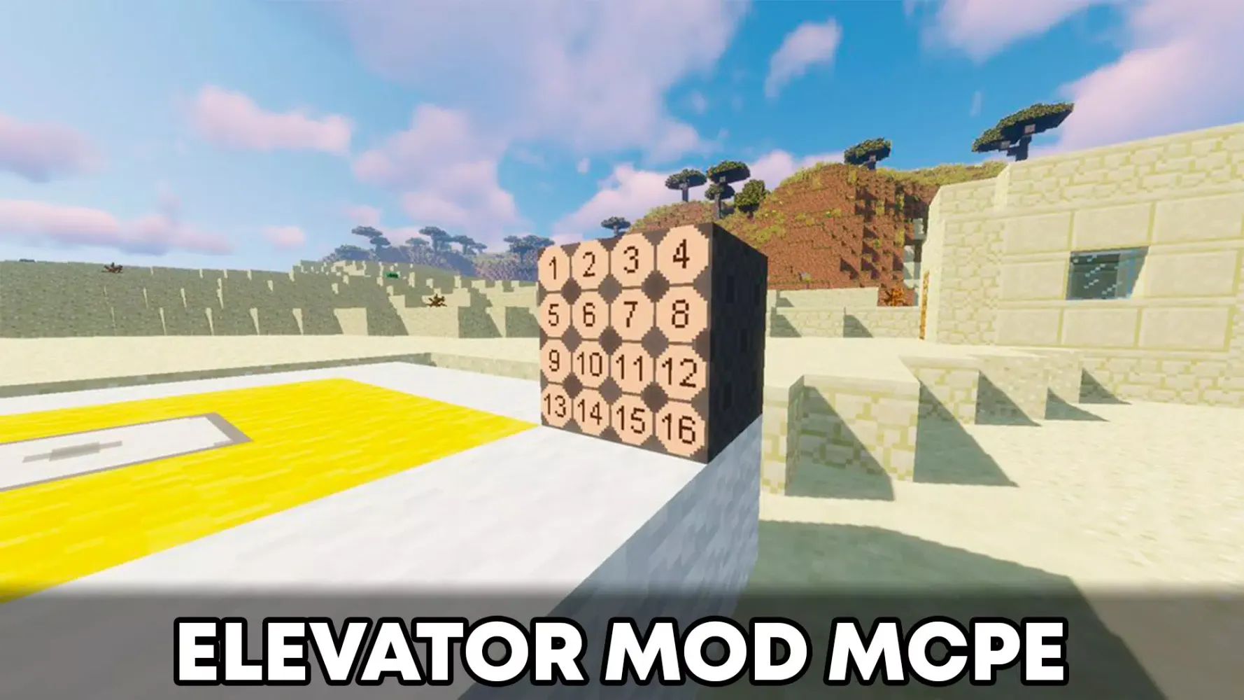 Elevator Mod MCPE Ekran Görüntüleri