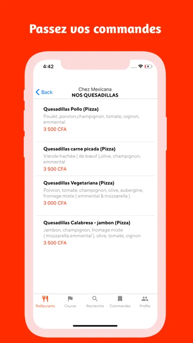 Capturas de pantalla de ChezNous: Livraison à domicile