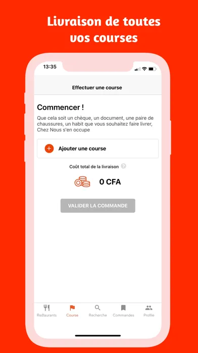 Capturas de pantalla de ChezNous: Livraison à domicile