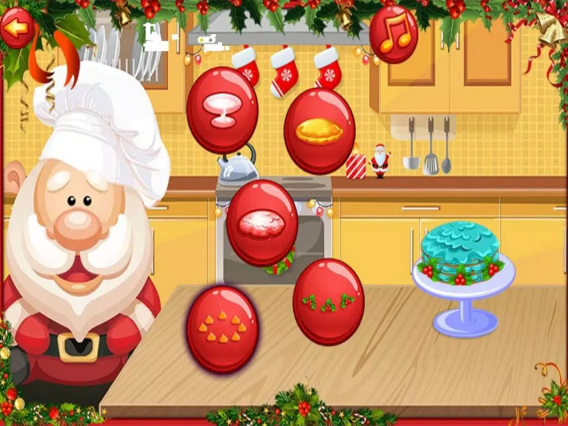Tangkapan layar Christmas Cake - Cake Maker iPad 