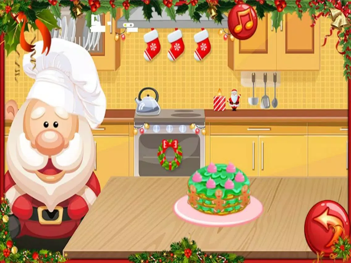 Tangkapan layar Christmas Cake - Cake Maker iPad 