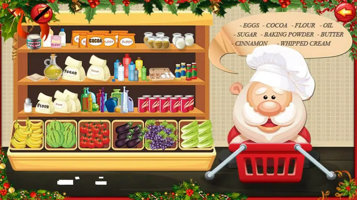 Tangkapan layar Christmas Cake - Cake Maker