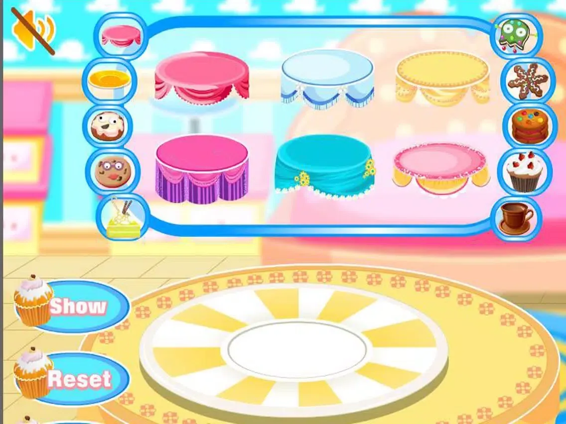 Food Table Decoration - Cooking game iPad 应用截图