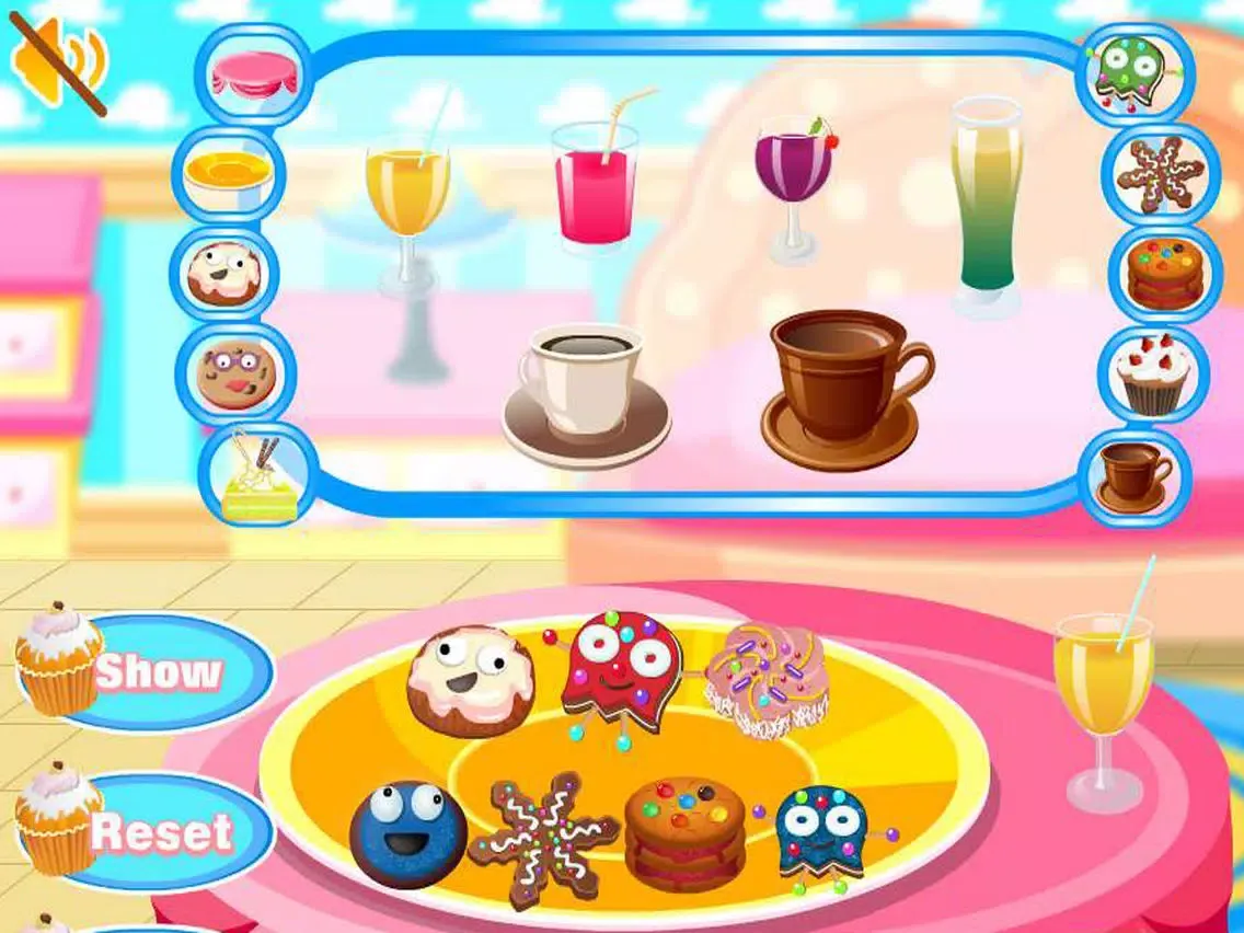 Food Table Decoration - Cooking game iPad 应用截图