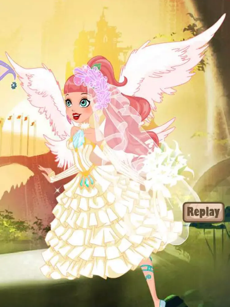 Dress Up Magical Fairy Bride iPad  Screenshots