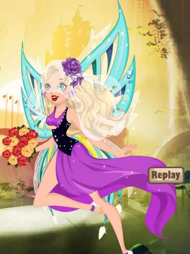 Dress Up Magical Fairy Bride iPad  Screenshots