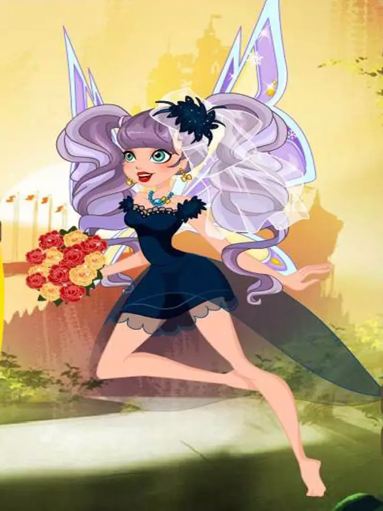 Dress Up Magical Fairy Bride iPad  Screenshots