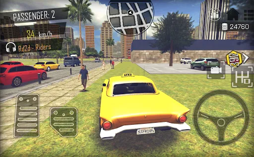 Crazy Open World Taxi Driver スクリーンショット