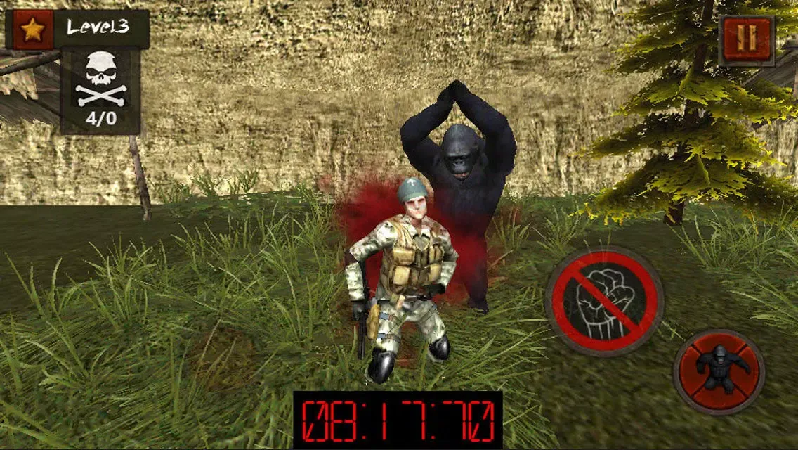 Assassin Ape 3D स्क्रीनशॉट