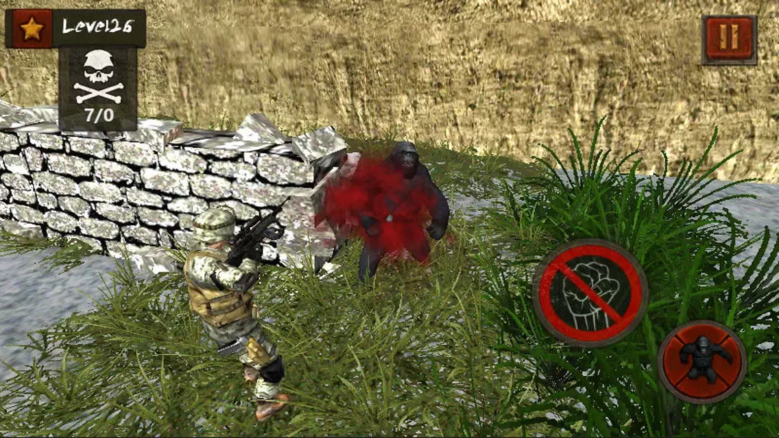 Assassin Ape 3D स्क्रीनशॉट