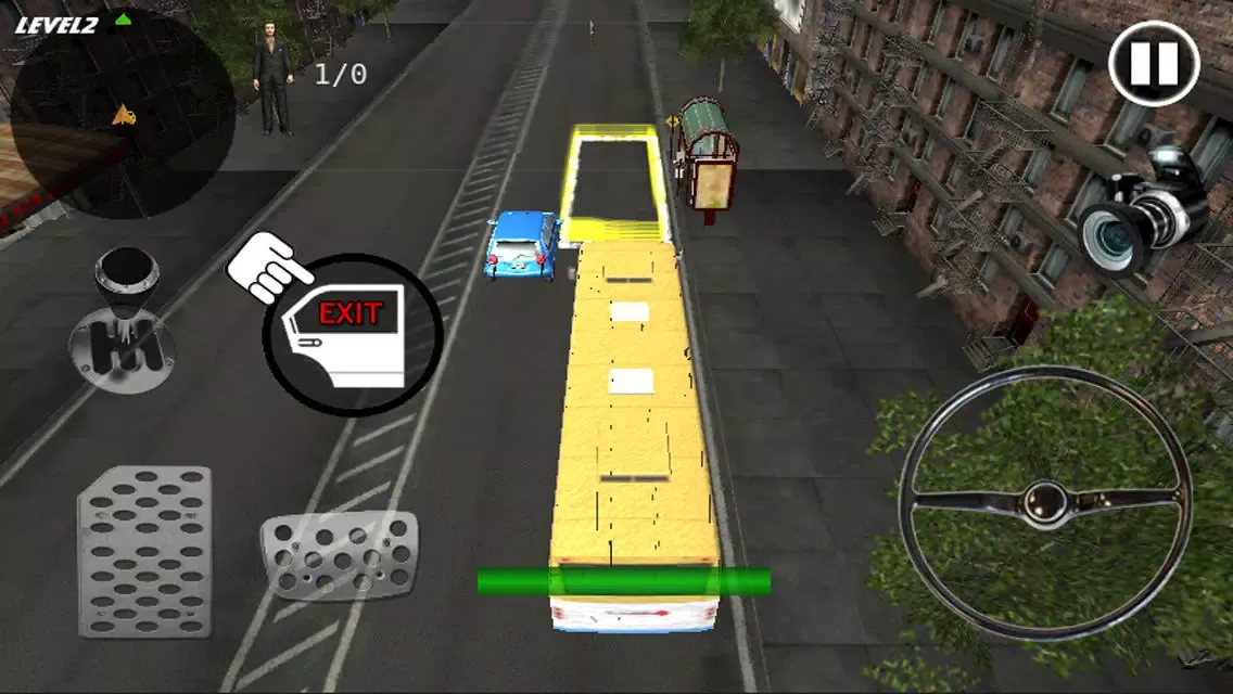 Capturas de tela do Crazy Bus Simulator 3D