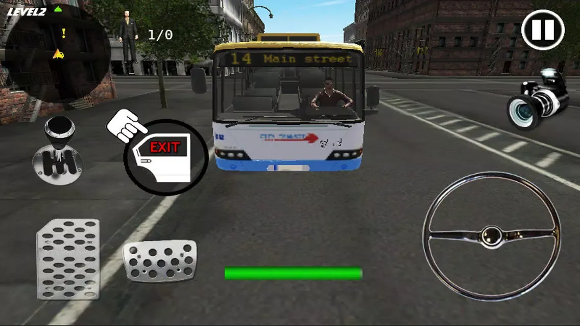 Capturas de tela do Crazy Bus Simulator 3D