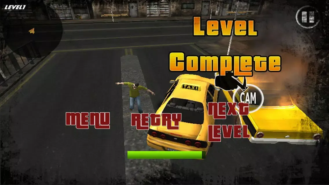 Zrzuty ekranu Crash Taxi King 3D