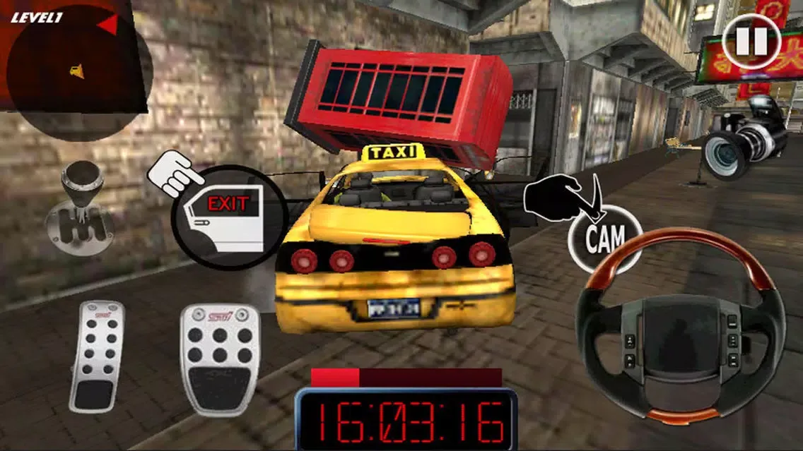 Zrzuty ekranu Crash Taxi King 3D