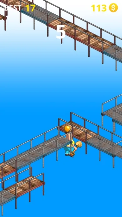 Finger Rush Worker-Scaffolding スクリーンショット