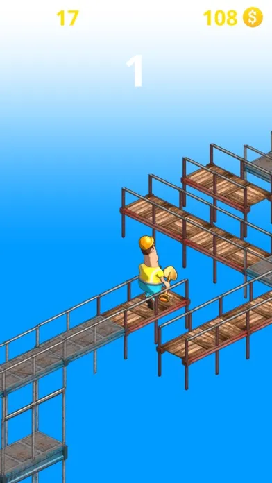 Finger Rush Worker-Scaffolding スクリーンショット