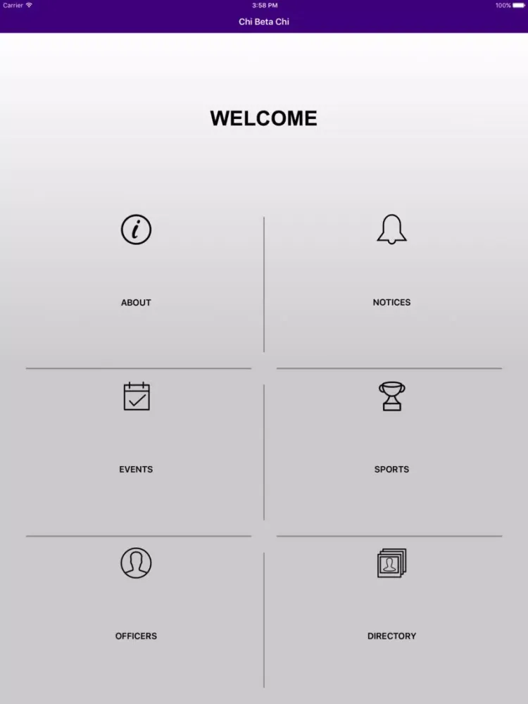 Chi Beta Chi iPad 应用截图