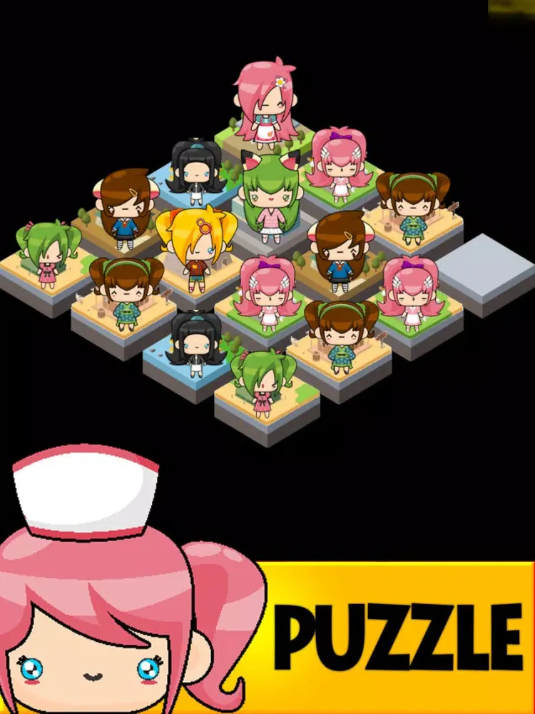 Tangkapan skrin Chibi Princess Merge iPad 