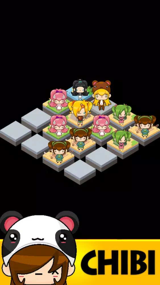 Tangkapan skrin Chibi Princess Merge