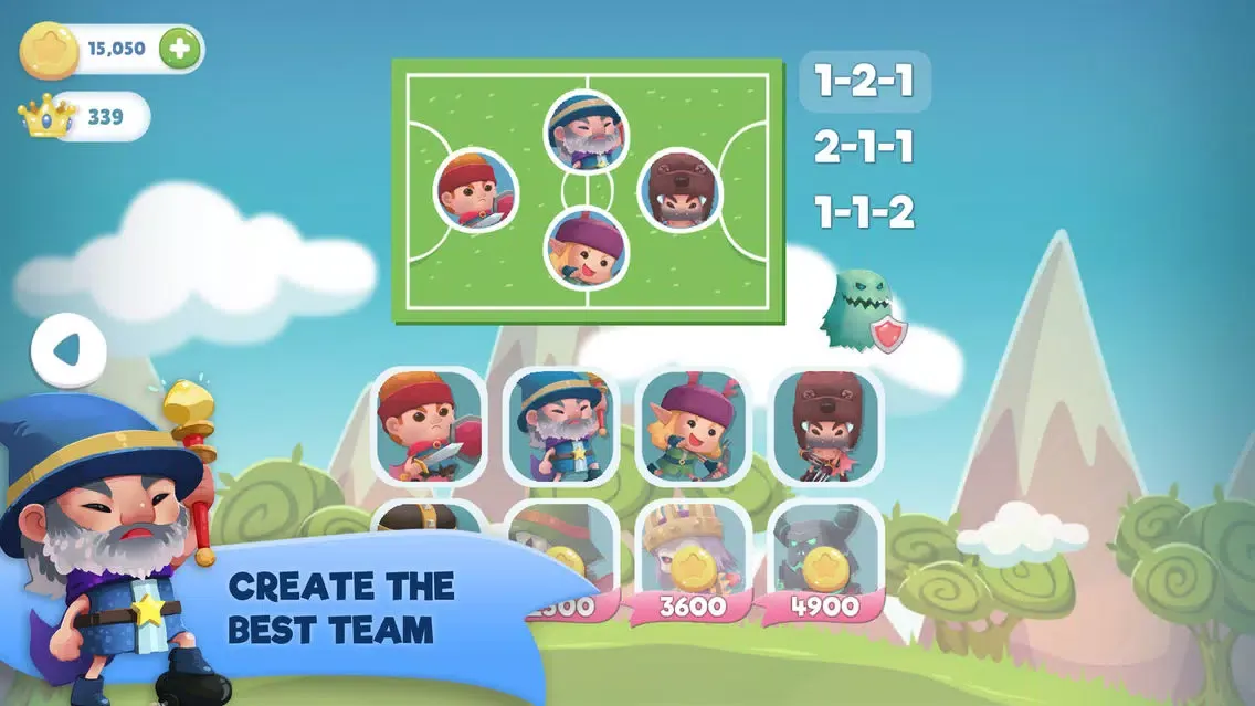 Скриншоты WIF Soccer Battles