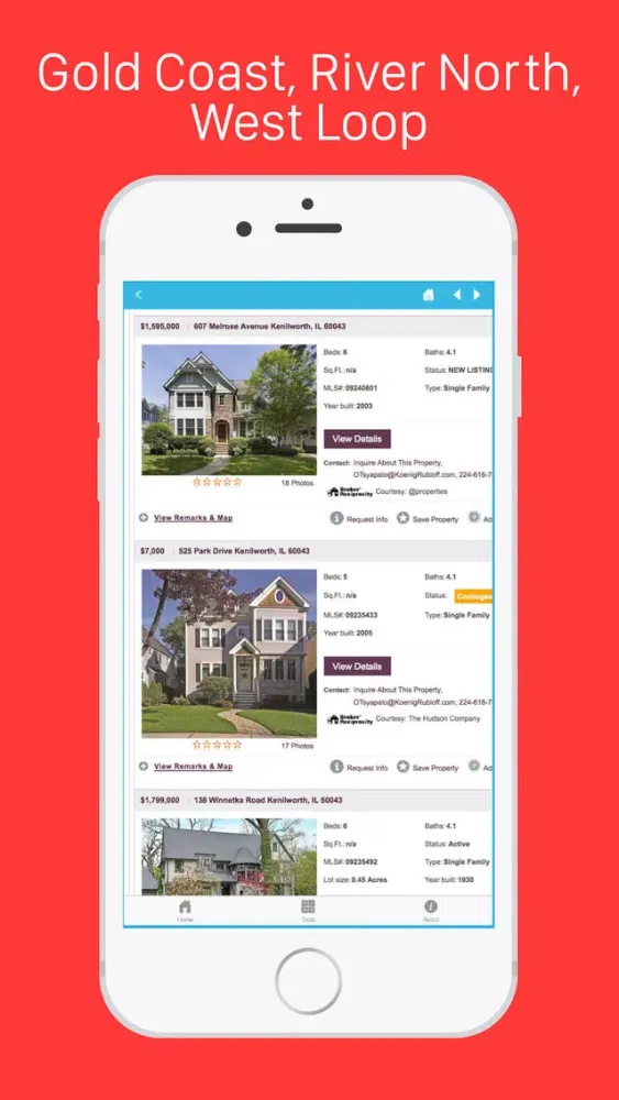 Chicago Apartment Finder - Apartments for Rent in Gold Coast, River North, and West Loop Screenshots