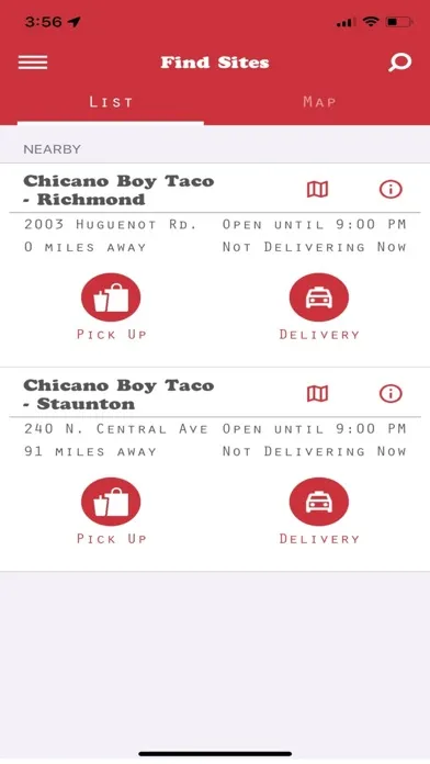Скриншоты Chicano Boy Taco App