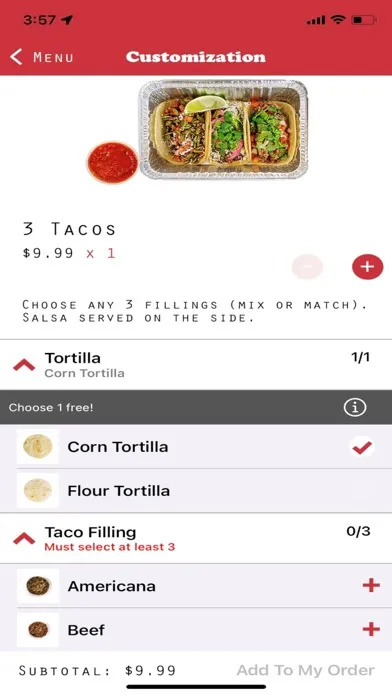 Скриншоты Chicano Boy Taco App