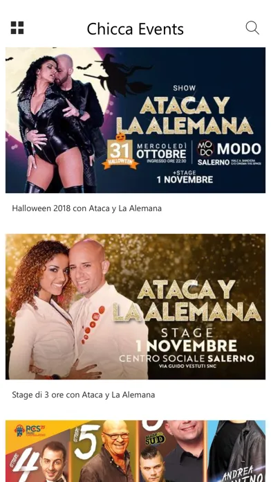 Chicca Events Ekran Görüntüleri