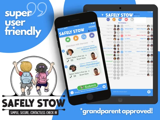 Captures d'écran de Safely Stow iPad 