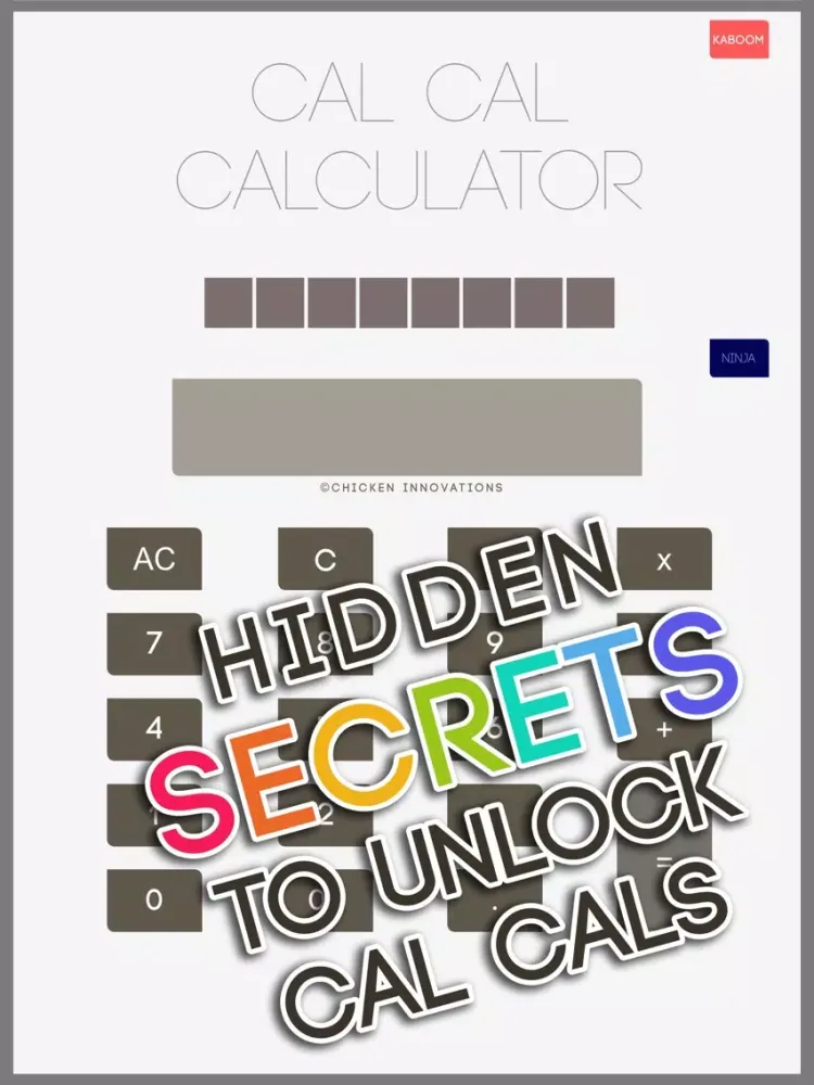 Cal Cal Calculator iPad 应用截图