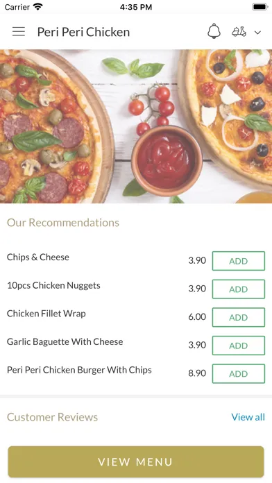 Capturas de tela do Peri Peri Chicken