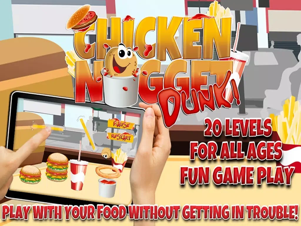 Chicken Nugget Dunk iPad  স্ক্রিনশট