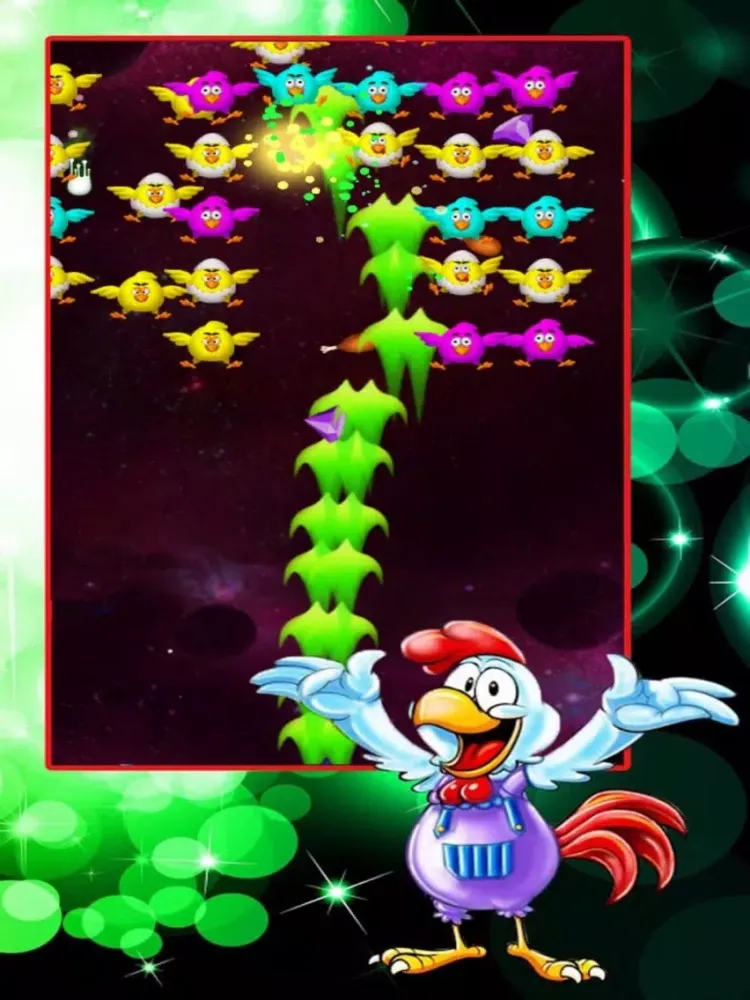 Chicken Fighter Ship - Earth Defense iPad 应用截图