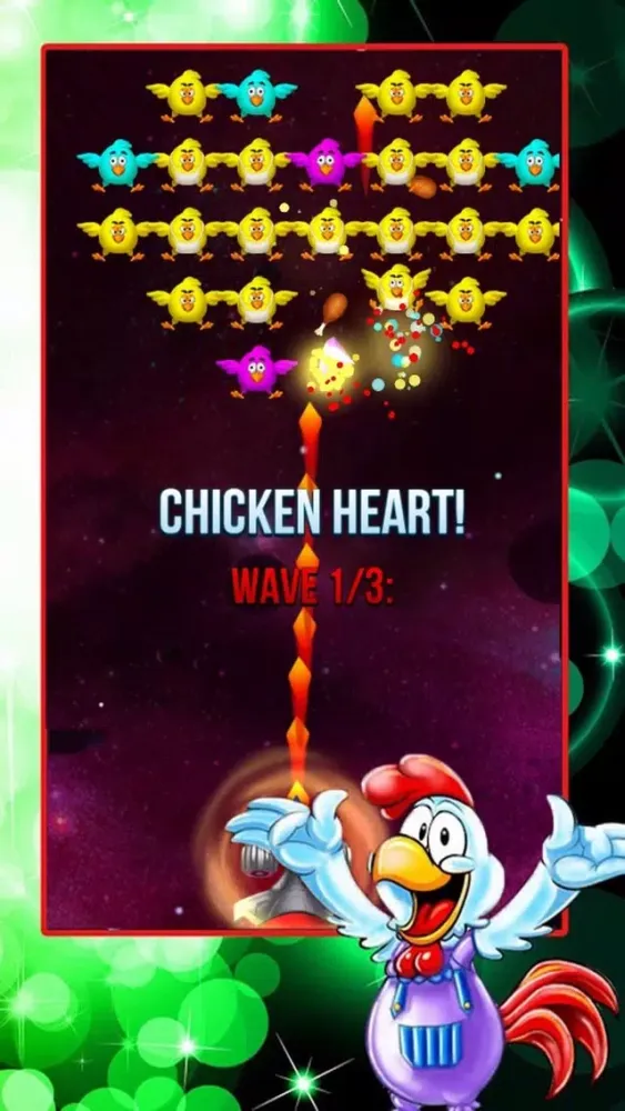 Chicken Fighter Ship - Earth Defense应用截图