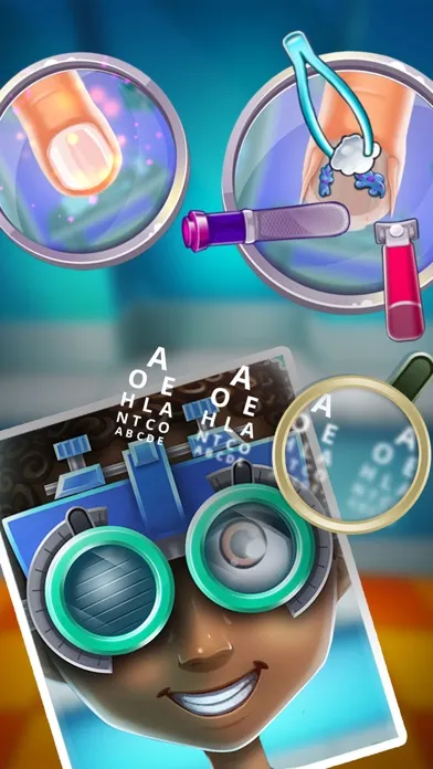 Capturas de tela do Doctor Games Happy ER Hospital