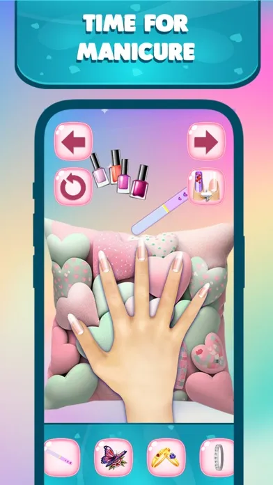 Screenshot di Nail Salon Art Manicure Games