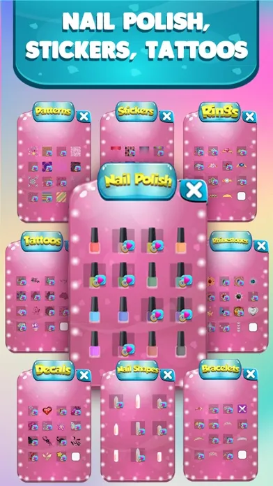 Screenshot di Nail Salon Art Manicure Games