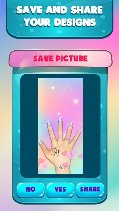 Screenshot di Nail Salon Art Manicure Games