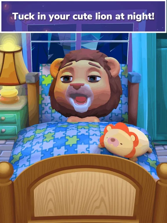 Talking Lion Virtual Pet Games iPad  스크린샷