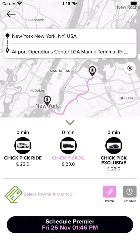 Chick Pick Ride سکرین شاٹس