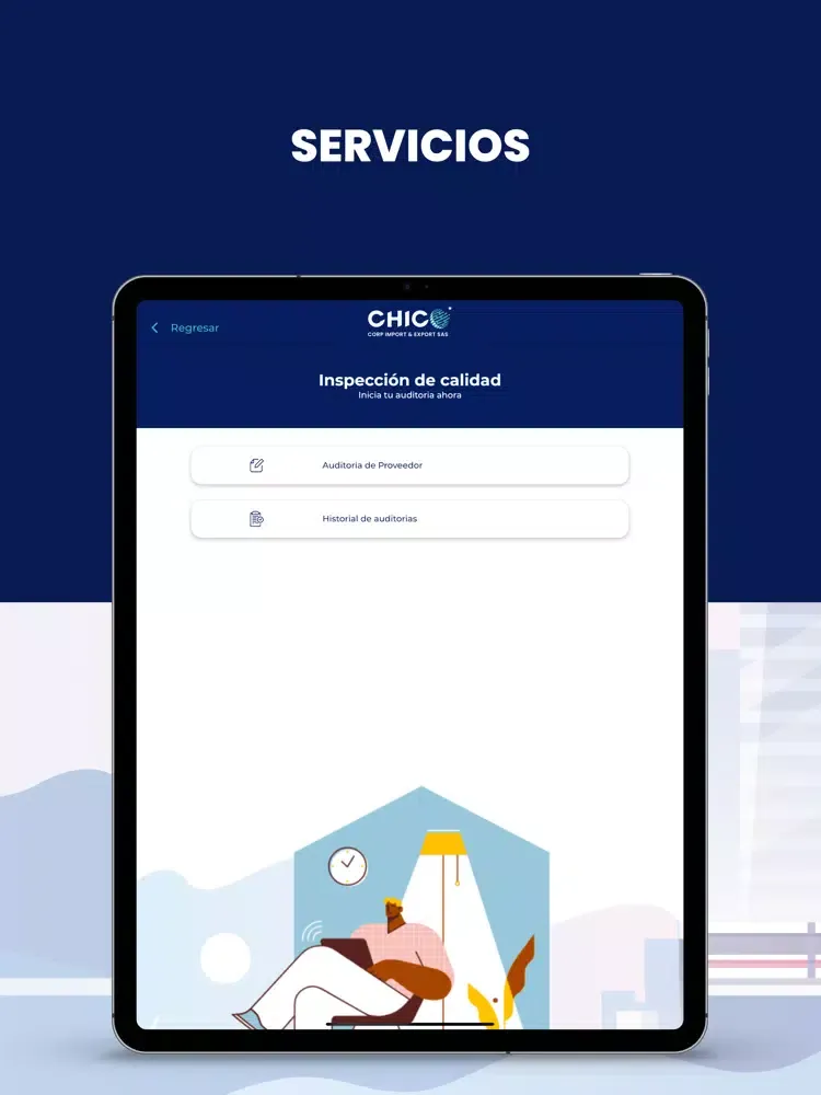 Capturas de pantalla de Chico App iPad 