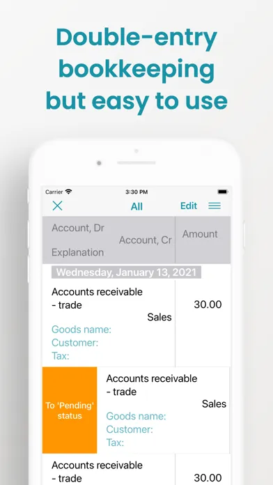 Mafin - Smart Accounting Book Ekran Görüntüleri