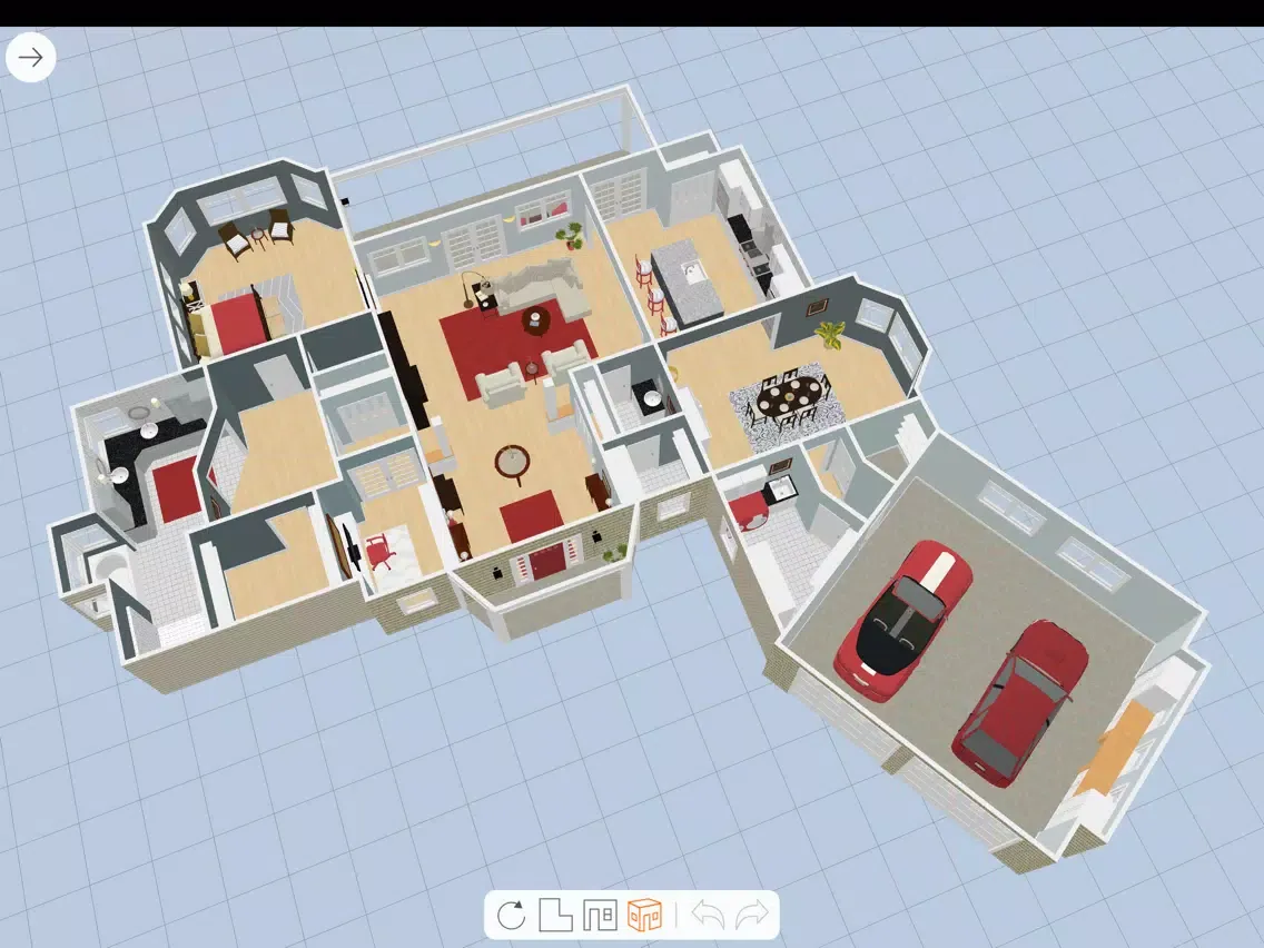 Room Planner Home Design iPad  Ekran Görüntüleri