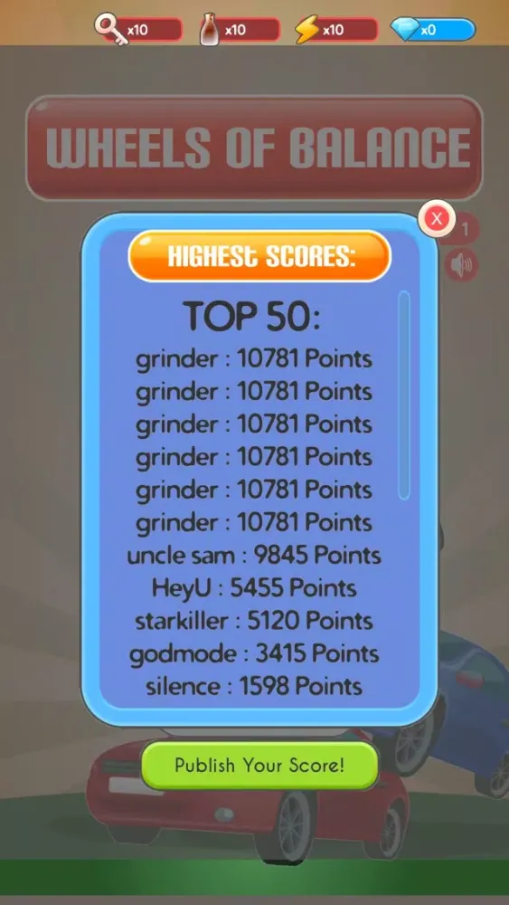Screenshot di Wheels of Balance
