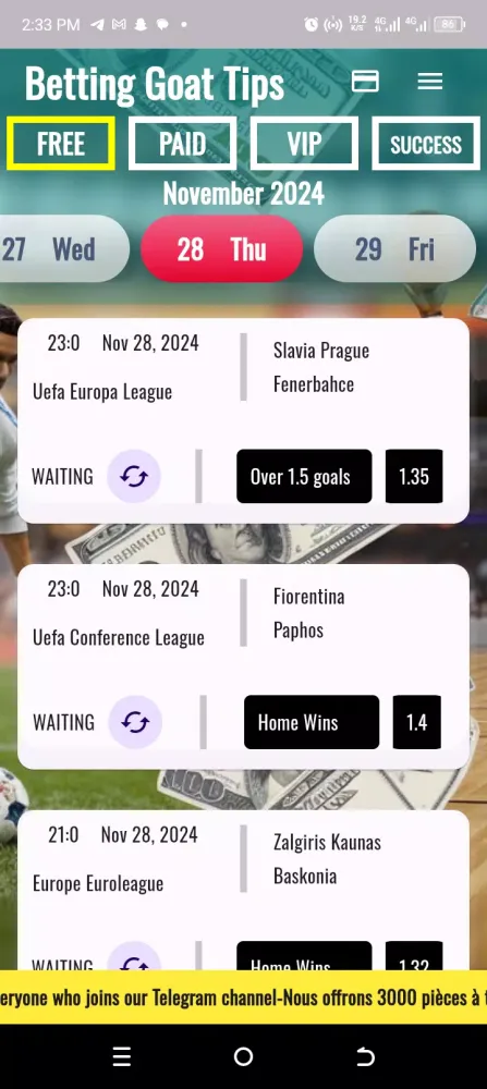 Betting Goat Tips スクリーンショット