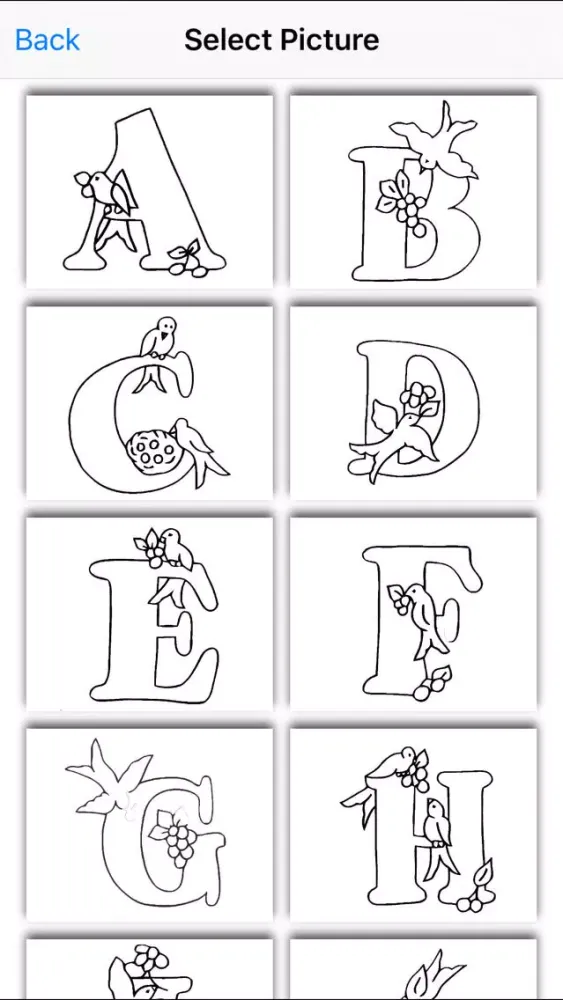 Tangkapan skrin Coloring app- learn how to draw and paint....
