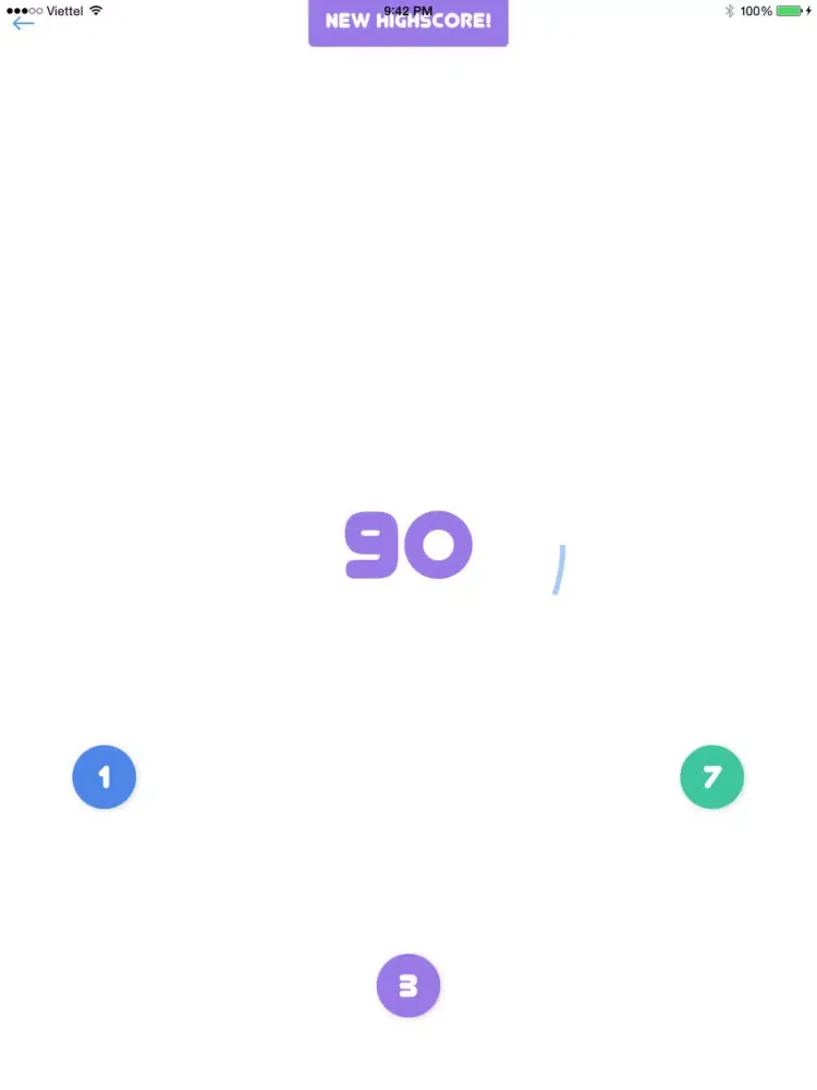 Zeroo! Game for relaxing... iPad  Screenshots