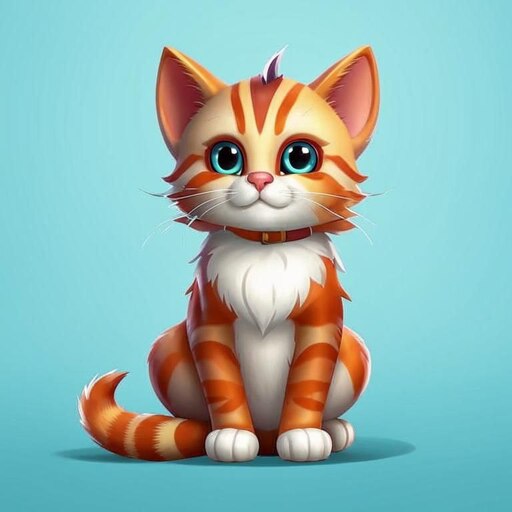 Cartoon cat